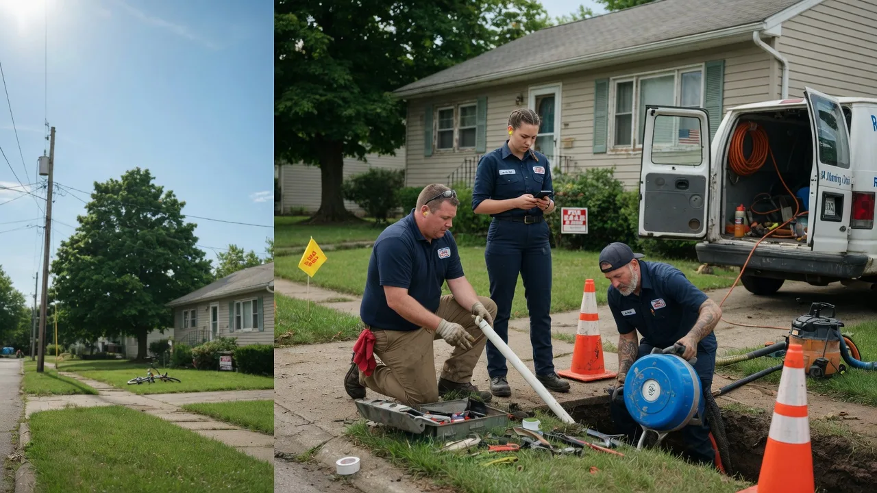 Sewer Line Repair in Thebes, IL near me